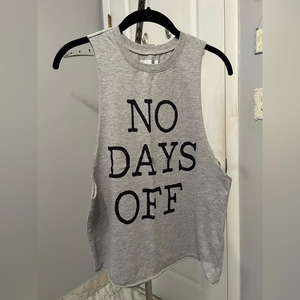 Forever 21 No Days Off Sleeveless Athletic Top